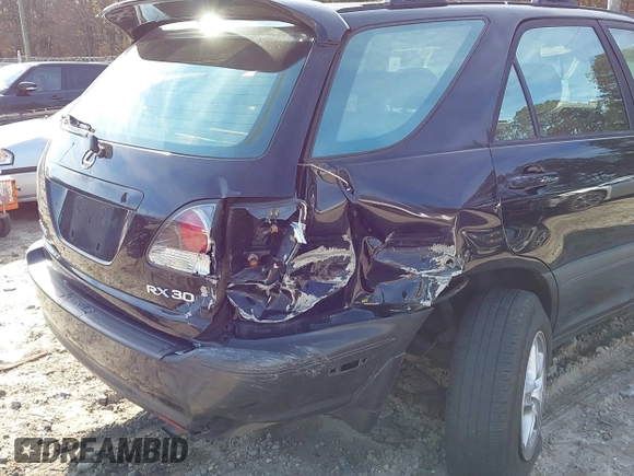 2002 Lexus RX 300 with VIN JTJGF10U220148916, listed as a IAAI auction lot 40937881 with 217,533 mi miles and . Bid and sale history available at DreamBid. Image 6.