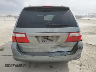 2007 Honda Odyssey EX-L with VIN 5FNRL38657B037355, listed as a Copart auction lot 48905845 with 264,307 mi miles and Salvage Title. Bid and sale history available at carsss.com. Image 6.