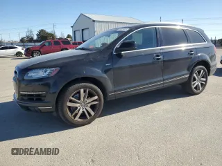 2015 Audi Q7 Premium Plus z VIN WA1LGAFE6FD018984, wystawiony jako Copart lot #48009615 z przebiegiem 126 636 mil mil oraz Szkoda całkowita • Salvage title. Historia ofert i sprzedaży dostępna na DreamBid. Obrazek 1.