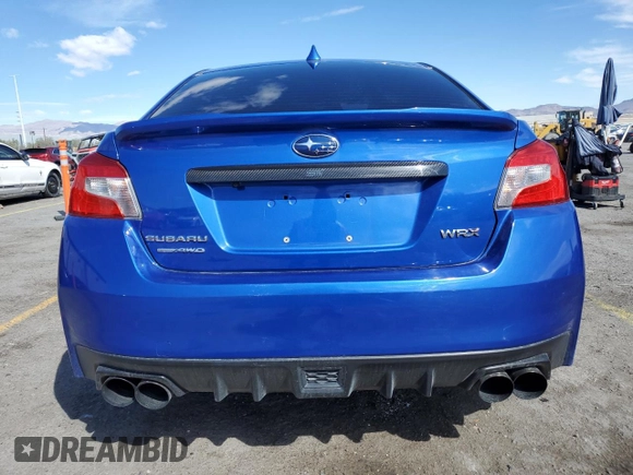 2021 Subaru WRX with VIN JF1VA1A65M9802904, listed as a Copart auction lot 48359065 with 41,312 mi miles and Salvage Title. Bid and sale history available at carsss.com. Image 6.