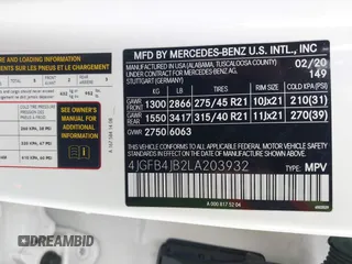 2020 Mercedes-Benz GLE 350 z VIN 4JGFB4JB2LA203932, wystawiony jako IAAI lot #41520826 z przebiegiem 72 032 mil mil oraz . Historia ofert i sprzedaży dostępna na DreamBid. Obrazek 9.