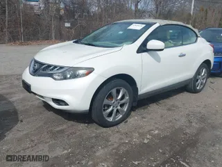 2014 Nissan Murano CrossCabriolet with VIN JN8AZ1FY2EW301925, listed as a IAAI auction lot 41826626 with 80,809 mi miles. Bid and sale history available at carsss.com. Image 2.