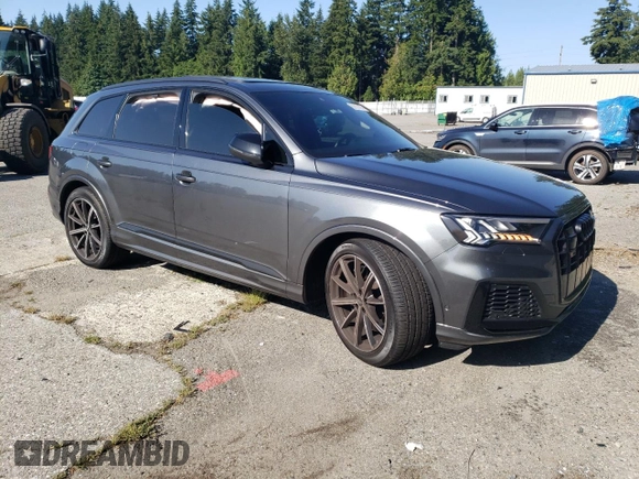 2021 Audi SQ7 Prestige z VIN WA1VWBF78MD011275, wystawiony jako Copart lot #62351474 z przebiegiem 38 368 mil mil oraz Szkoda całkowita • Salvage title. Historia ofert i sprzedaży dostępna na DreamBid. Obrazek 4.