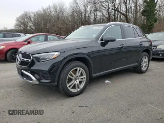 2023 Mercedes-Benz GLC with VIN W1NKM4HB1PU030520, listed as a Copart auction lot 44234055 with 14,920 mi miles and Salvage Title. Bid and sale history available at carsss.com. Image 1.