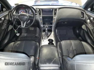2019 Infiniti Q60 Luxe with VIN JN1EV7EL7KM290898, listed as a Copart auction lot 67174033 with 34,901 mi miles and Salvage Title. Bid and sale history available at DreamBid. Image 8.