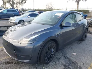 2023 Tesla Model Y Performance with VIN 7SAYGDEF6PF837174, listed as a IAAI auction lot 41436629 with 22,799 mi miles and . Bid and sale history available at DreamBid. Image 20.