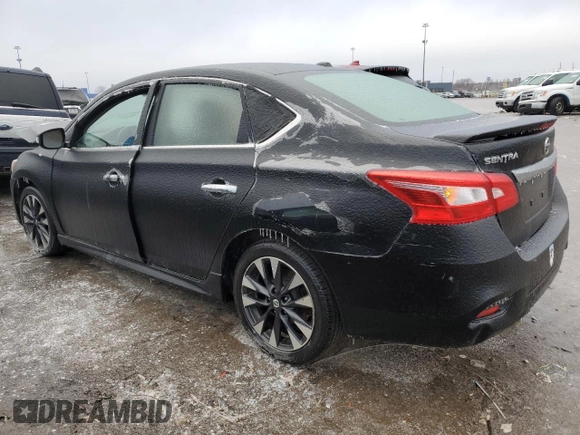 2019 Nissan Sentra SR with VIN 3N1AB7AP8KY298909, listed as a Copart auction lot 43801805 with 112,079 mi miles and Clean Title. Bid and sale history available at carsss.com. Image 2.