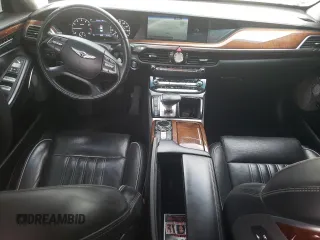 2017 Genesis G90 Premium z VIN KMHG34JA4HU028002, wystawiony jako Copart lot #54210265 z przebiegiem 161 194 mil mil oraz Szkody całkowita. Historia ofert i sprzedaży dostępna na DreamBid. Obrazek 8.