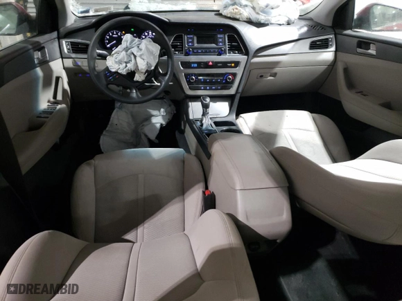 2015 Hyundai Sonata 2.4L SE with VIN 5NPE24AF9FH156477, listed as a Copart auction lot 42922605 with 140,191 mi miles and Salvage Title. Bid and sale history available at carsss.com. Image 8.
