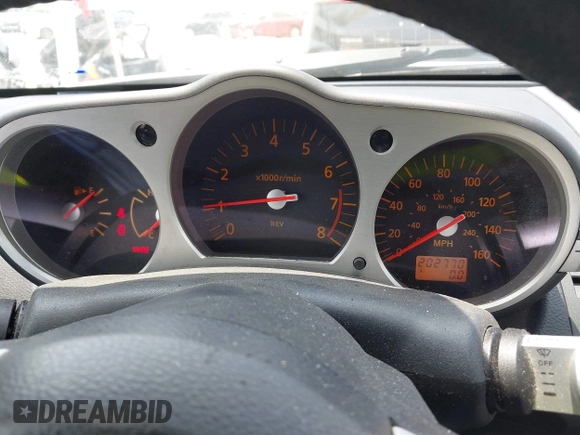 2003 Nissan 350Z Touring with VIN JN1AZ34D33T112077, listed as a IAAI auction lot 42305802 with 202,770 mi miles and . Bid and sale history available at DreamBid. Image 7.