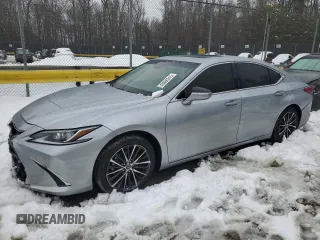 2023 Lexus ES 350 with VIN 58ADZ1B17PU152576, listed as a Copart auction lot 45060315 with 22,627 mi miles and Salvage Title. Bid and sale history available at DreamBid. Image 1.