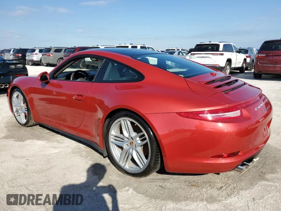 2014 Porsche 911 Carrera S with VIN WP0AB2A95ES120900, listed as a Copart auction lot 74561454 with 0 mi miles and Non Repairable. Bid and sale history available at carsss.com. Image 2.