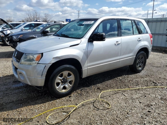 2008 Suzuki Grand Vitara w/Spare & Cargo Covers with VIN JS3TD941484102481, listed as a Copart auction lot 48761185 with 123,317 mi miles and Salvage Title. Bid and sale history available at carsss.com. Image 1.