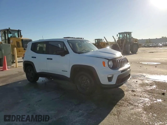 2020 Jeep Renegade Sport with VIN ZACNJAABXLPL58954, listed as a Copart auction lot 47878575 with 104,778 mi miles and Non Repairable. Bid and sale history available at carsss.com. Image 14.