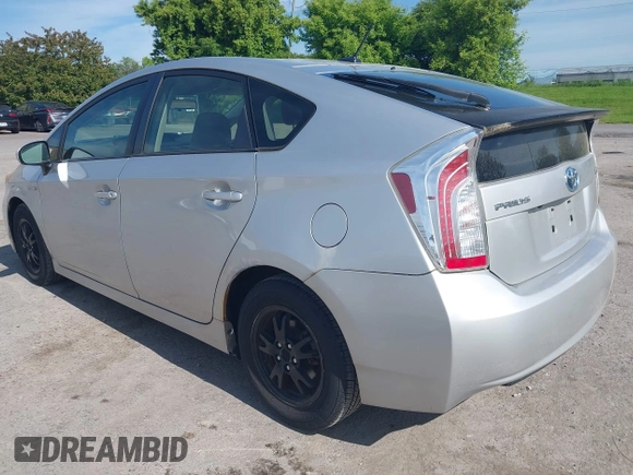 2012 Toyota Prius One z VIN JTDKN3DU1C5489783, wystawiony jako IAAI lot #42376357 z przebiegiem 246 966 mil mil oraz . Historia ofert i sprzedaży dostępna na DreamBid. Obrazek 3.