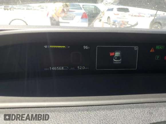 2019 Toyota Prius L Eco z VIN JTDKARFU7K3071668, wystawiony jako Copart lot #53901475 z przebiegiem 146 568 mil mil oraz Szkoda całkowita • Salvage title. Historia ofert i sprzedaży dostępna na DreamBid. Obrazek 9.