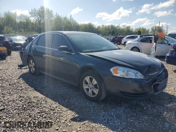 2014 Chevrolet Impala LS with VIN 2G1WA5E35E1162086, listed as a Copart auction lot 51921465 with 169,520 mi miles and Salvage Title. Bid and sale history available at DreamBid. Image 4.