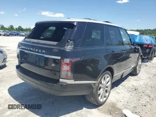 2014 Land Rover Range Rover HSE with VIN SALGS2VF9EA125378, listed as a Copart auction lot 57880525 with 73,330 mi miles and Salvage title. Bid and sale history available at DreamBid. Image 3.