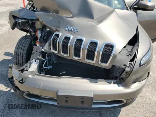 2017 Jeep Cherokee Limited with VIN 1C4PJLDB3HW549242, listed as a Copart auction lot 62075255 with 129,880 mi miles and Salvage title. Bid and sale history available at DreamBid. Image 12.