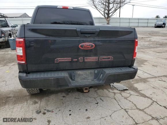 2019 Ford F-150 XL with VIN 1FTEW1E54KKE40390, listed as a Copart auction lot 44792895 with 120,084 mi miles and Salvage Title. Bid and sale history available at carsss.com. Image 6.