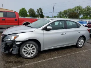 2018 Nissan Sentra SV z VIN 3N1AB7AP0JL642258, wystawiony jako Copart lot #54969395 z przebiegiem 113 955 mil mil oraz Szkoda całkowita • Salvage title. Historia ofert i sprzedaży dostępna na DreamBid. Obrazek 1.