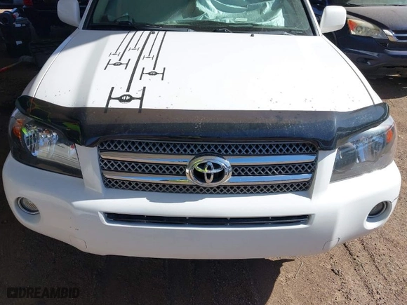 2006 Toyota Highlander Hybrid with VIN JTEEW21A660021527, listed as a IAAI auction lot 41757986 with 297,964 mi miles. Bid and sale history available at carsss.com. Image 6.