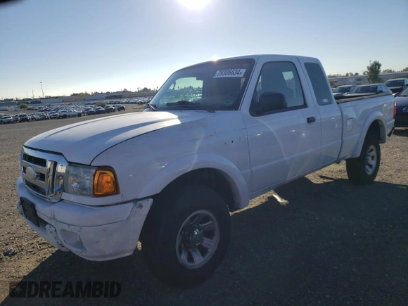 2005 Ford Ranger XLT with VIN 1FTYR44E45PA46807, listed as a Copart auction lot 79306634 with 125,792 mi miles and Salvage Title. Bid and sale history available at DreamBid. Image 1.
