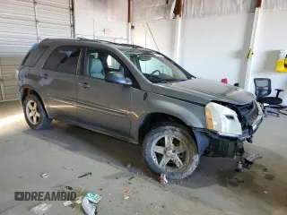 2005 Chevrolet Equinox LT with VIN 2CNDL63FX56097052, listed as a Copart auction lot 46343675 with 0 mi miles and Salvage Title. Bid and sale history available at carsss.com. Image 4.