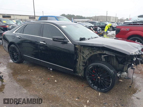 2017 Cadillac CT6 Luxury AWD z VIN 1G6KD5RS1HU207177, wystawiony jako IAAI lot #41556674 z przebiegiem 95 085 mil mil oraz . Historia ofert i sprzedaży dostępna na DreamBid. Obrazek 1.