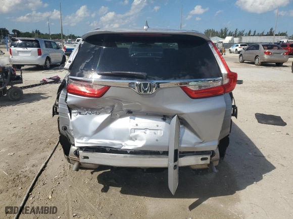 2018 Honda CR-V EX-L with VIN 7FARW1H88JE025483, listed as a Copart auction lot 50533935 with 70,890 mi miles and Salvage Title. Bid and sale history available at carsss.com. Image 6.
