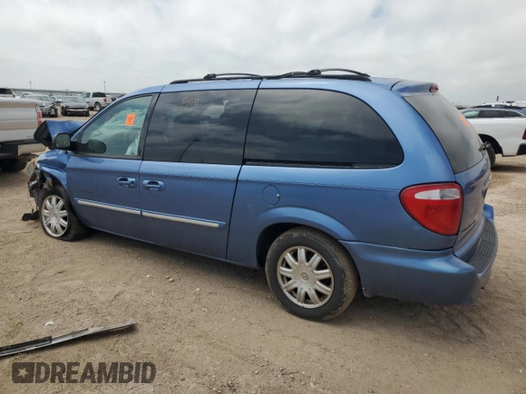 2007 Chrysler Town & Country Touring z VIN 2A4GP54L27R183214, wystawiony jako Copart lot #53818285 z przebiegiem Nie podano mil oraz Szkoda całkowita • Salvage title. Historia ofert i sprzedaży dostępna na DreamBid. Obrazek 2.
