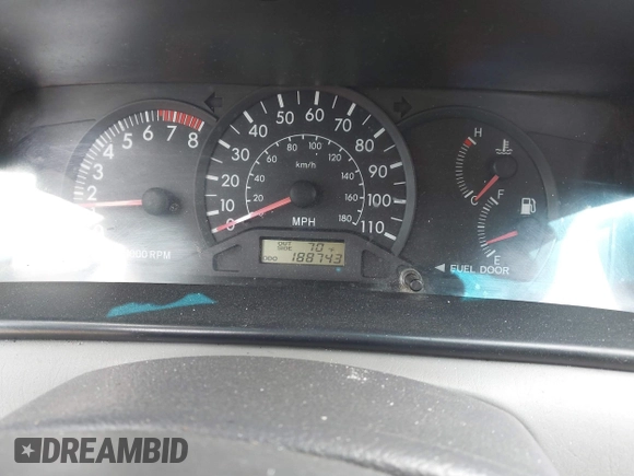 2003 Toyota Corolla CE with VIN 1NXBR32E13Z092074, listed as a IAAI auction lot 41979306 with 188,743 mi miles and . Bid and sale history available at DreamBid. Image 7.
