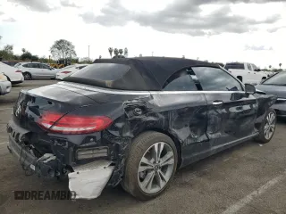 2019 Mercedes-Benz C 300 with VIN WDDWK8DB6KF827909, listed as a Copart auction lot 51114875 with 55,903 mi miles and Salvage Title. Bid and sale history available at carsss.com. Image 3.