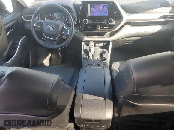 2023 Toyota Highlander L with VIN 5TDKDRAH3PS049805, listed as a Copart auction lot 61053545 with 12,121 mi miles and Salvage title. Bid and sale history available at DreamBid. Image 8.