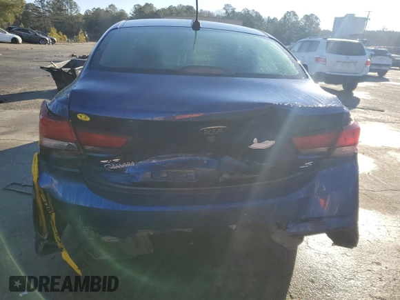 2020 Kia Rio LX with VIN 3KPA24AD7LE282625, listed as a Copart auction lot 42114005 with 245,945 mi miles and Salvage Title. Bid and sale history available at carsss.com. Image 6.
