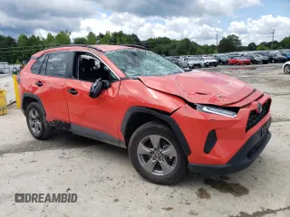 2023 Toyota RAV4 Hybrid LE with VIN 4T3LWRFV8PU098106, listed as a Copart auction lot 57988765 with 17,580 mi miles and Salvage title. Bid and sale history available at DreamBid. Image 4.