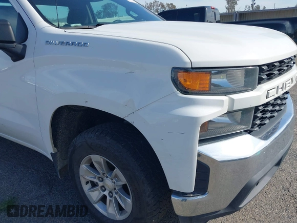 2020 Chevrolet Silverado 1500 Work Truck with VIN 3GCNWAEF6LG278389, listed as a IAAI auction lot 41749375 with 133,647 mi miles. Bid and sale history available at carsss.com. Image 17.