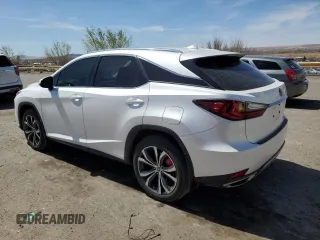 2022 Lexus RX 350 with VIN 2T2HZMDA0NC341393, listed as a Copart auction lot 47565305 with 27,724 mi miles and Salvage Title. Bid and sale history available at DreamBid. Image 2.