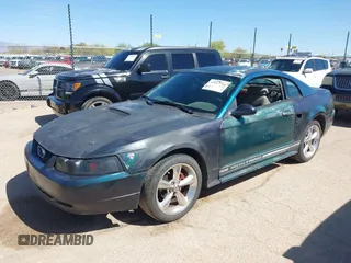 2001 Ford Mustang Standard with VIN 1FAFP40441F232508, listed as a IAAI auction lot 42015704 with 164,344 mi miles and . Bid and sale history available at DreamBid. Image 2.