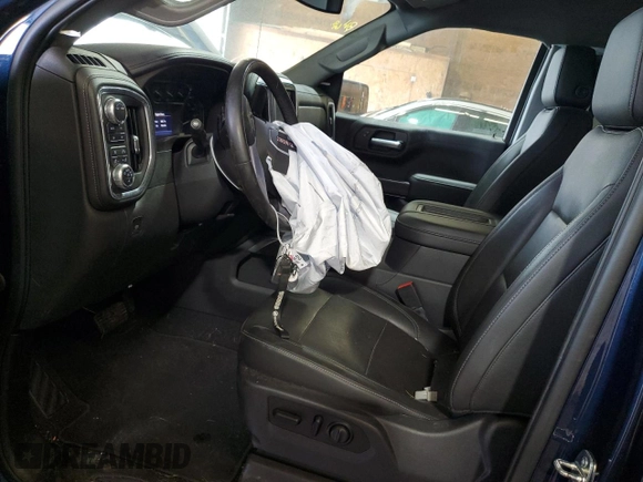 2020 GMC Sierra 1500 SLT z VIN 3GTU9DED9LG332934, wystawiony jako Copart lot #58841335 z przebiegiem 15 625 mil mil oraz Szkoda całkowita • Salvage title. Historia ofert i sprzedaży dostępna na DreamBid. Obrazek 7.