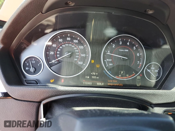 2018 BMW 4 Series 430i with VIN WBA4Z1C55JEC60810, listed as a Copart auction lot 55064745 with 113,303 mi miles and Salvage title. Bid and sale history available at DreamBid. Image 9.