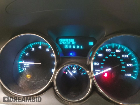 2016 Buick Enclave Leather with VIN 5GAKVBKD6GJ303280, listed as a Copart auction lot 49962345 with 175,435 mi miles and Salvage Title. Bid and sale history available at DreamBid. Image 9.