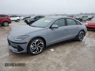 2023 Hyundai Ioniq 6 SEL z VIN KMHM34AA8PA053522, wystawiony jako Copart lot #43194905 z przebiegiem 20 838 mil mil oraz Szkody całkowita. Historia ofert i sprzedaży dostępna na DreamBid. Obrazek 1.