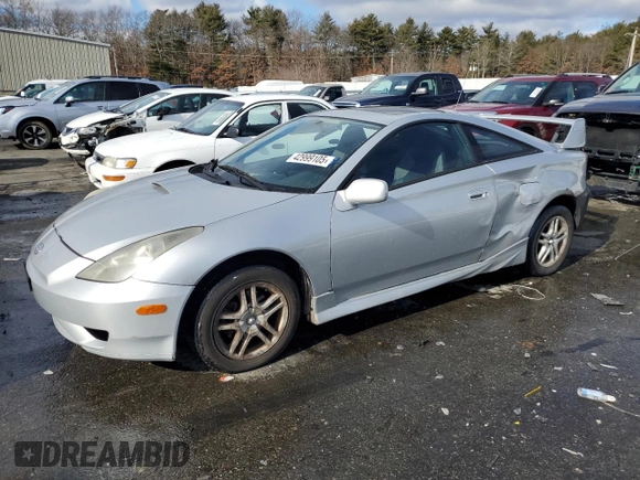 2003 Toyota Celica GT with VIN JTDDR32T230165214, listed as a Copart auction lot 42999105 with 269,473 mi miles and Clean Title. Bid and sale history available at carsss.com. Image 1.