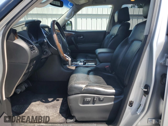 2012 Infiniti QX56 7-passenger with VIN JN8AZ2NE1C9016805, listed as a Copart auction lot 62344665 with 234,231 mi miles and Clean title. Bid and sale history available at DreamBid. Image 7.