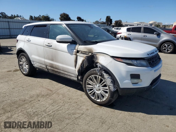 2013 Land Rover Range Rover Evoque Prestige Premium with VIN SALVV2BG9DH744032, listed as a Copart auction lot 47871875 with Not provided miles and Salvage title. Bid and sale history available at DreamBid. Image 4.