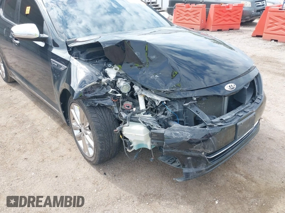 2014 Kia Optima SX Turbo with VIN 5XXGR4A65EG276131, listed as a IAAI auction lot 42429004 with 136,766 mi miles and . Bid and sale history available at DreamBid. Image 6.