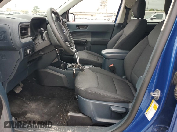 2023 Ford Maverick XL with VIN 3FTTW8E34PRA40055, listed as a Copart auction lot 51502775 with Not Provided miles and Salvage Title. Bid and sale history available at DreamBid. Image 7.
