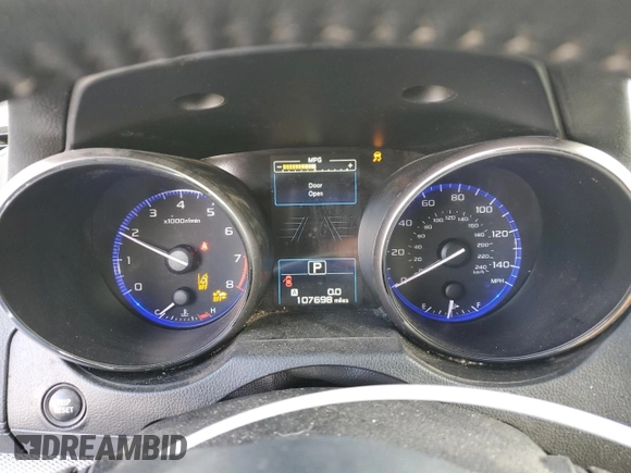 2019 Subaru Outback Premium with VIN 4S4BSAFC5K3332524, listed as a Copart auction lot 46716345 with 107,698 mi miles and Salvage Title. Bid and sale history available at carsss.com. Image 9.