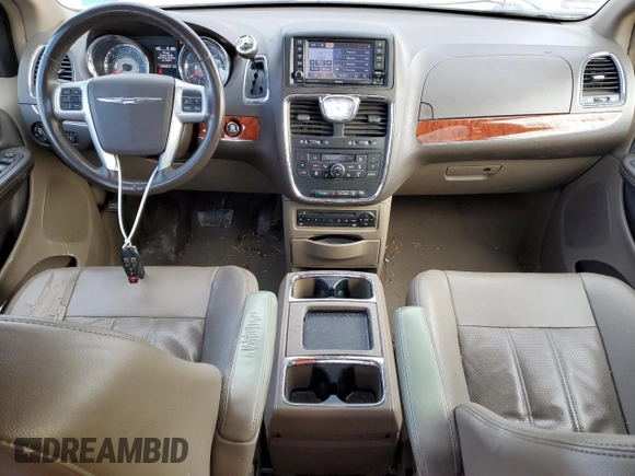 2012 Chrysler Town & Country Touring-L with VIN 2C4RC1CG2CR414002, listed as a Copart auction lot 41815005 with 137,662 mi miles and Salvage Title. Bid and sale history available at carsss.com. Image 8.